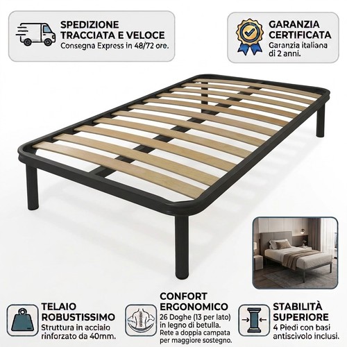 Rete letto ortopedica - rete, in